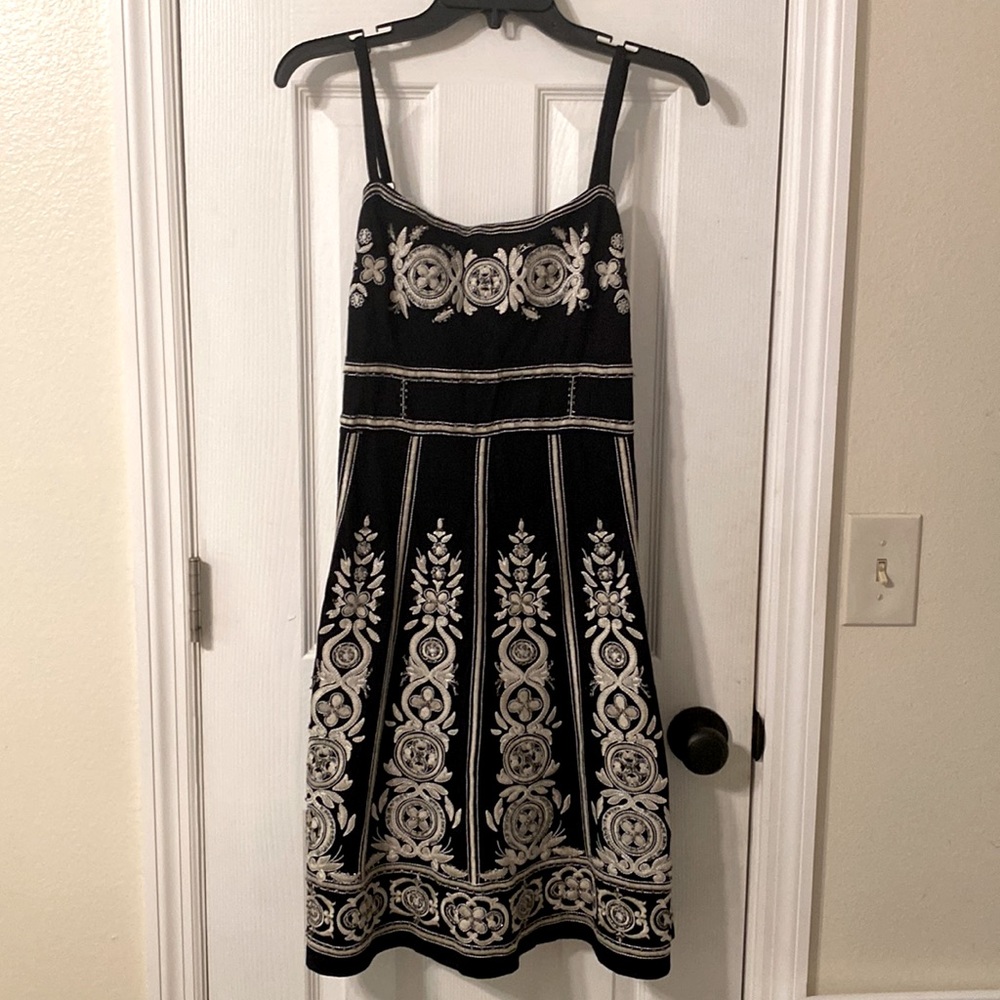 NWOT I.N.C. International Concepts Hand Beaded and Embroidered Dress Size Medium